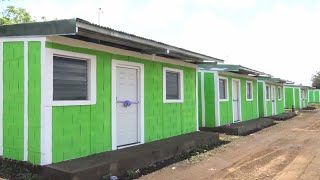 Entregan 260 casas a familias en la urbanización Héroes y Mártires de Chinandega [upl. by Ina703]