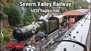 Severn Valley Railway  The Impressive amp immaculate 4930 Hagley Hall during the Autumn Steam Gala [upl. by Macegan]