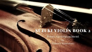 Suzuki violin book 2 piano accompaniment Hunters Chorus [upl. by Gigi]