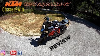 Review 2018 KTM 1290 SuperDuke GT  TOO MUCH POWER [upl. by Zirtaeb]