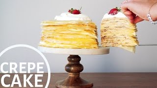 Crepe Cake Recipe plus a collaboration with Entertaining with Beth [upl. by Avert]