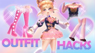 15 UNIQUE SNOW SWAN Outfit Hacks You MUST Try In Royale 🏰 High [upl. by Aled]