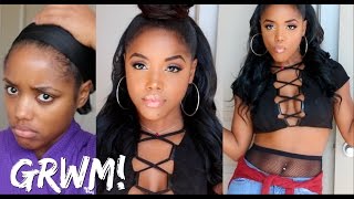 GRWM My Favorite Natural Glam Future Hndrxx Concert Edition  Ellarie [upl. by Niletac]