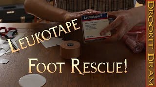 How to Prepare Leukotape for Blister Prevention [upl. by Aramot]