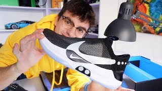 LE NUOVE SCARPE CHE SI ALLACCIANO DA SOLE unboxing Nike Adapt BB [upl. by Etteloc]