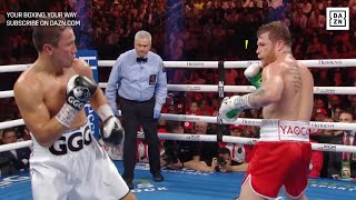 Canelo Alvarez vs GGG 3  Fight Highlights [upl. by Noskcaj]