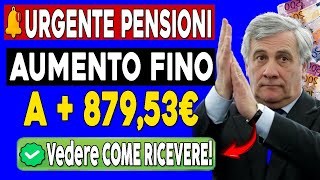 🚨APPROVATO OGGI BONUS DI 8753€ Per PENSIONI MINIME E INVALIDITÀ  Data di pagamento [upl. by Elazaro]