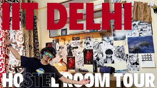 IIT Delhi ka Hostel Room Tour 😍 Girnar Hostel  Hostel Tour [upl. by Ogirdor]