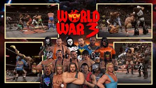 WCW World War 3 97 WWE 2K [upl. by Robb]