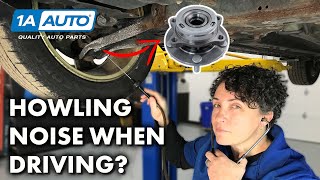 Car or truck howling noise when driving How to evaluate your wheel hub bearings [upl. by Rabkin14]