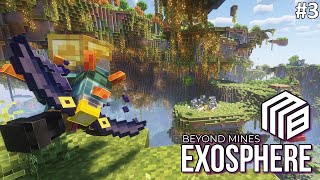 Exploring the untold story of BM Exosphere  Ep 3  survival minecraft modded [upl. by Burrus]