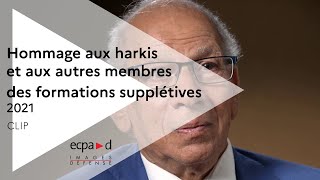 Clip hommage aux harkis et aux autres membres des formations supplétives 2021  ECPAD [upl. by Bigner]