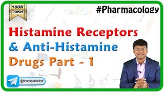 Pharmacology of Histamine  Histamine receptors and Antihistamine Drugs  Part 1 [upl. by Wolsniw519]