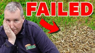 The BIGGEST mistake you can make overseeding your lawn [upl. by Budde]