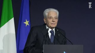 Mattarella quotI poteri dello Stato non sono fortilizi contrappostiquot [upl. by Beacham]