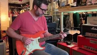 Kauffmann scooped stratocaster pickups demo [upl. by Gav]