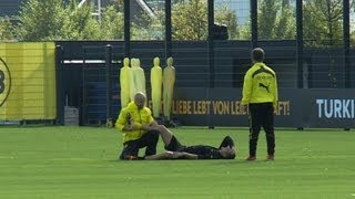 Schock für Kehl BVBKapitän im Training verletzt [upl. by Kohl778]