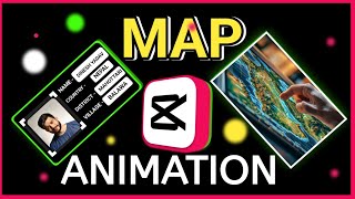 How to create map animation amp profile Animation  like Dhruv rathee [upl. by Deegan]