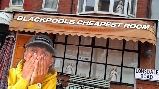 I stayed in the cheapest hotel in Blackpool [upl. by Yecies]