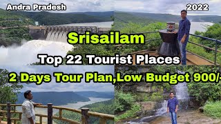 Srisailam Tour Plan  Top 22 Tourist PlacesLow Budget 900 Nallamala Forest EvrTravelVlogs [upl. by Latnahc75]