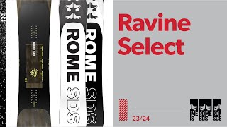 2024 Rome Ravine Select Snowboard [upl. by Hubsher677]