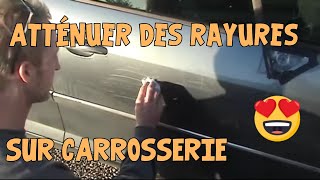 Tutoriel Auto 01 Atténuer des rayures sur carrosserie [upl. by Assirhc]