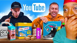 BRUTALLY RANKING YOUTUBER PRODUCTS REACTION [upl. by Heurlin]