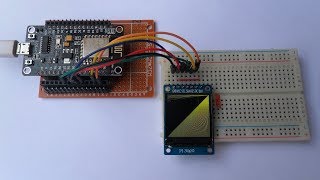 ESP8266 NodeMCU with ST7789 TFT graphics test [upl. by Dub997]