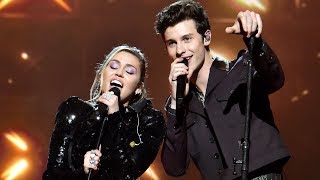 Miley Cyrus amp Shawn Mendes  Islands in the Stream Dolly Parton amp Kenny Rogers Cover [upl. by Anidene]