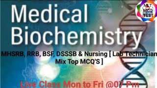 RRB Lab Technician ClassLab Technician Biochemistry ClassRRBDSSSBamp MHSRB Lab Technician Class12 [upl. by Heriberto]