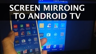 How to Mirror your Screen to Android TV Box Miracast [upl. by Aeel565]