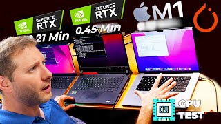 When M1 DESTROYS a RTX card for Machine Learning  MacBook Pro vs Dell XPS 15 [upl. by Thierry]