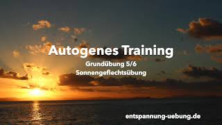 Autogenes Training 56  Sonnengeflechtsübung [upl. by Ecyar]