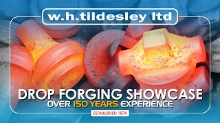 Drop Forging Showcase  WHTildesley Ltd [upl. by Goren]