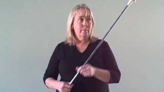 How To Twirl A Baton For Beginners  Baton Twirling Tricks and Tips  Thumb Throw Toss Twirl Planet [upl. by Ozmo]