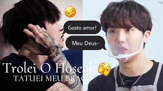 「😼」ASMR YOONSEOK  TROLEI O HOSEOK TATUEI MEU BRAÇO [upl. by Threlkeld]