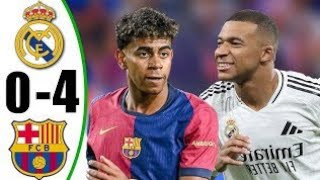 🔵🔴 EL CLASICO  Barcelona vs Real Madrid 40 full extended highlights in hd 2024 [upl. by Doone]