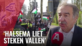 Centraal Joods Overleg haalt hard uit over demos bij opening Holocaustmuseum [upl. by Greenquist]