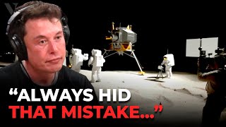 Elon Musk quotThis ONE MISTAKE of The Moon Landing Changes Everythingquot [upl. by Ahsienat]