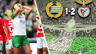 HAMMARBY IF 12 SL BENFICA  EXTENDED HIGHLIGHTS [upl. by Curcio637]