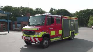 Cheshire Fire amp Rescue Service  Winsford Fire Station  Major Rescue Unit [upl. by Natanoy]