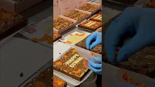 We make brownies for EVERY occasion 🫢 shorts tiktok brownie food diwali xmas gifts viral [upl. by Llert]