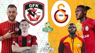 FC 25 Galatasaray vs Gaziantep Osimhen vs Kozlowski Trendyol Süper Lig 2425 Full Match Gameplay [upl. by Tesler]