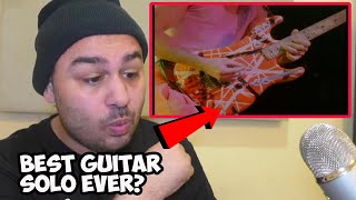 FIRST TIME HEARING Van Halen Eruption Guitar Solo REACTION [upl. by Leirraj]