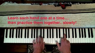 How to play Reelin In The Years by Steely Dan on Piano Part 1 LESSONS [upl. by Eiznikam988]