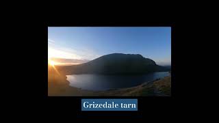 Grizedale tarn on my hike of the lake district tour of the lake district [upl. by Freberg]