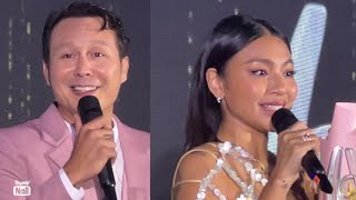 NADINE Lustre amp BARON Geisler ACCEPTANCE Speech At The 39th STAR AWARDS FOR MOVIES [upl. by Eilyw]