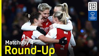 Arsenal Leave It Late To Book Quarterfinal Slot  UWCL 202425 Matchday 4 Roundup [upl. by Balthazar]