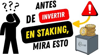 🤔 ¿Qué es STAKING Cómo funciona el STAKING de CRIPTOMONEDAS desde CERO  EXPLICACIÓN FACIL [upl. by Akerboom]