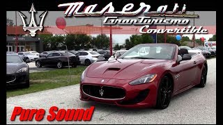 2017 Maserati GranCabrio Sport [upl. by Anhavas]